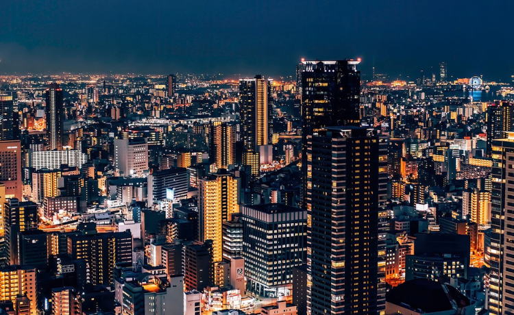 大阪の夜景